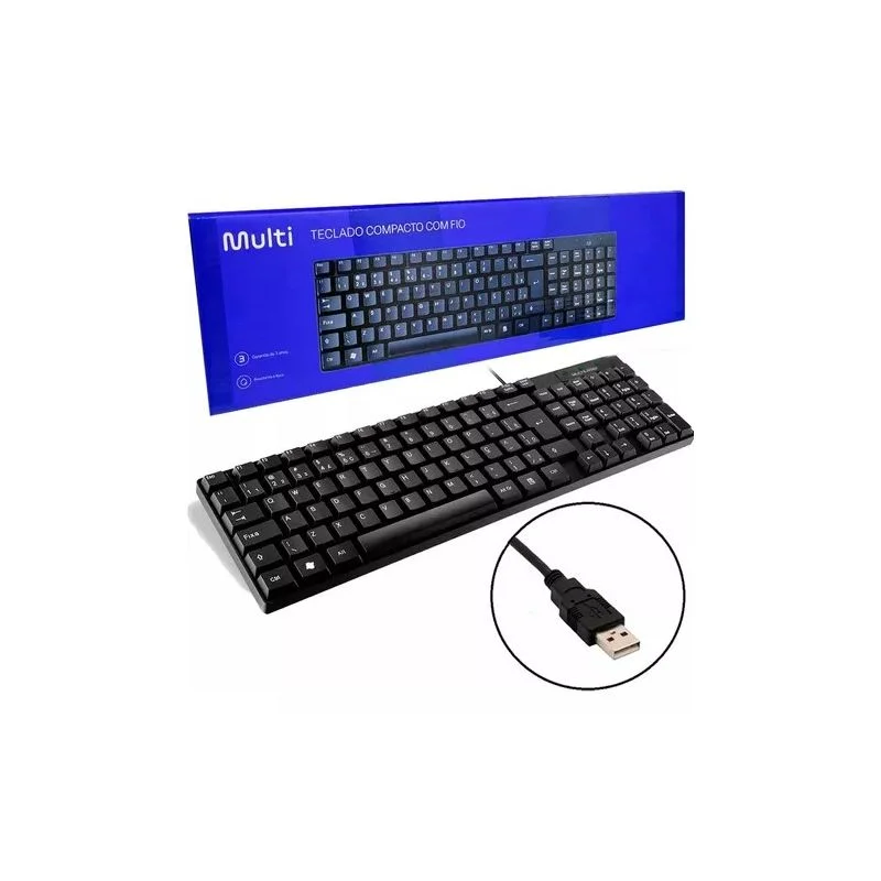 Teclado com fio tf100